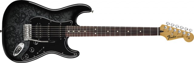 Fender FSR Black Paisley HSS Stratocaster