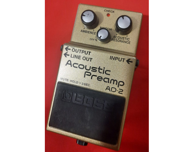 BOSS AD2 ACOUSTIC PREAMP