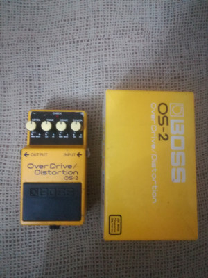 Boss OS-2 Overdrive y Distorsion