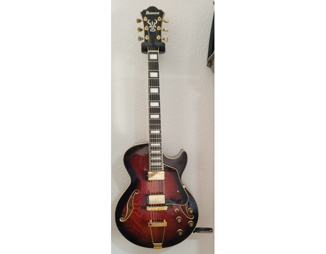 Ibanez AG95QA-DBS - Artcore Expressionist - Dark Brown Sunburst