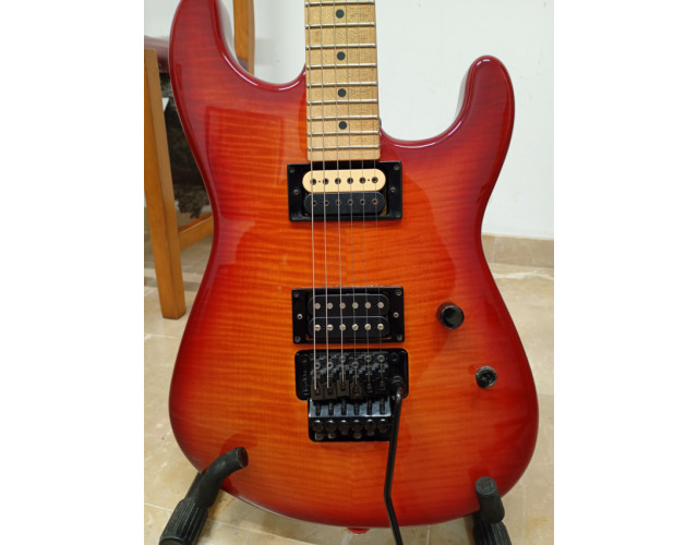Charvel san dimas red burst