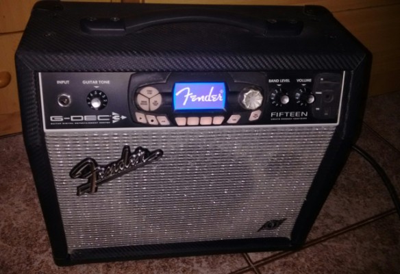 Fender G-dec 15w amplificador digital multifectos