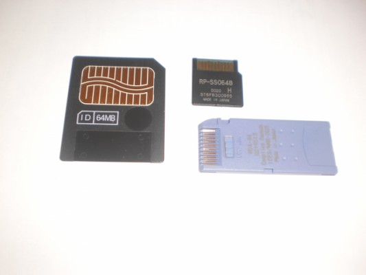 Smartmedia 64MB para korg electribe y compatibles