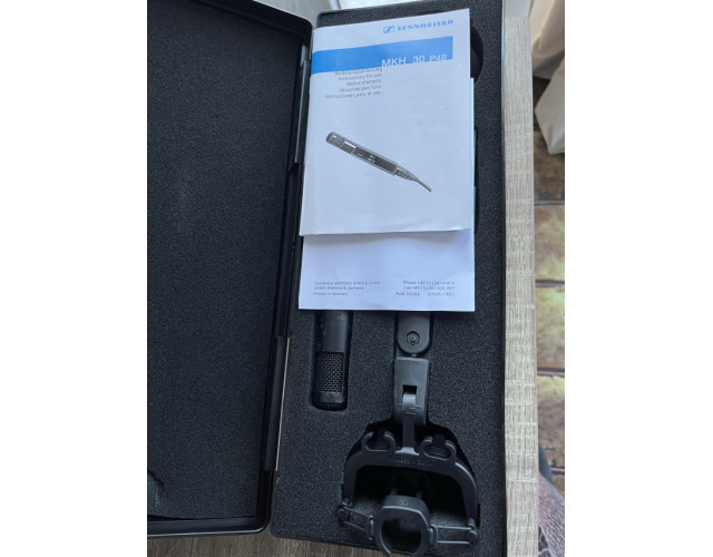 Sennheiser mkh30 p48 micrófono