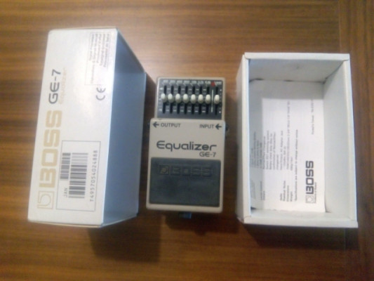 Pedal BOSS Equalizer GE-7