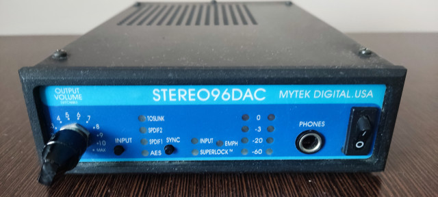 Convertidor Mytek DAC 96 con envío.