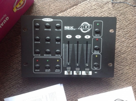 Mesa controladora DMX American DJ 3canales