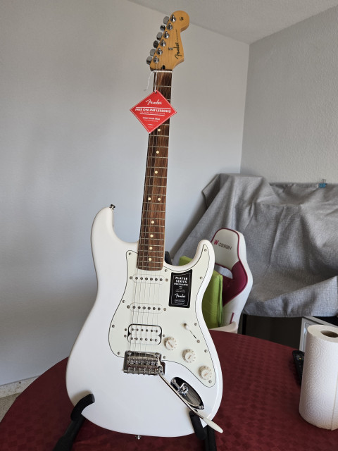 Guitarra Eléctrica FENDER Player  Pau Ferro Statocaster