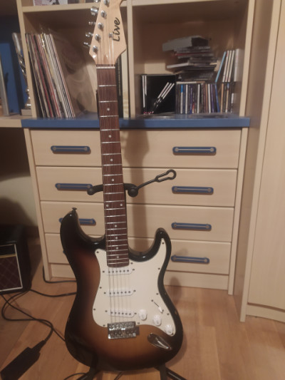 Guitarra tipo Stratocaster