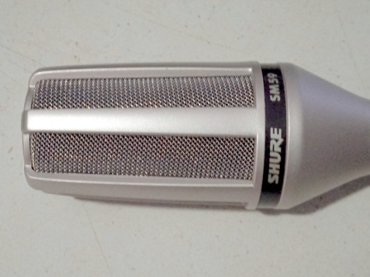 Micrófono Shure SM-59 SM59 top model de los años 70's, RESERVADO!