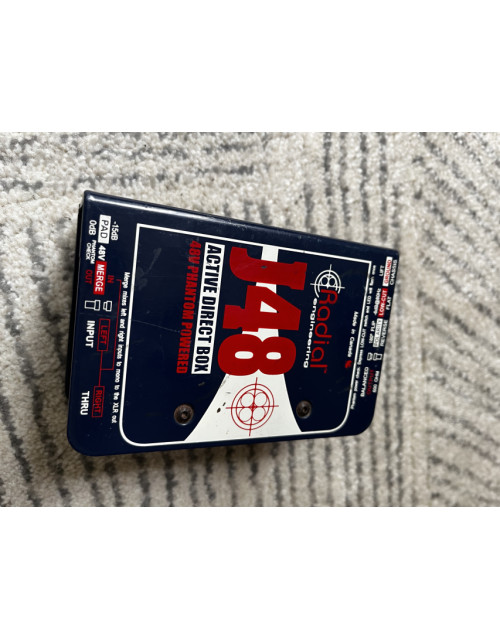 Radial J48 Active Direct Box Caja DI Activa