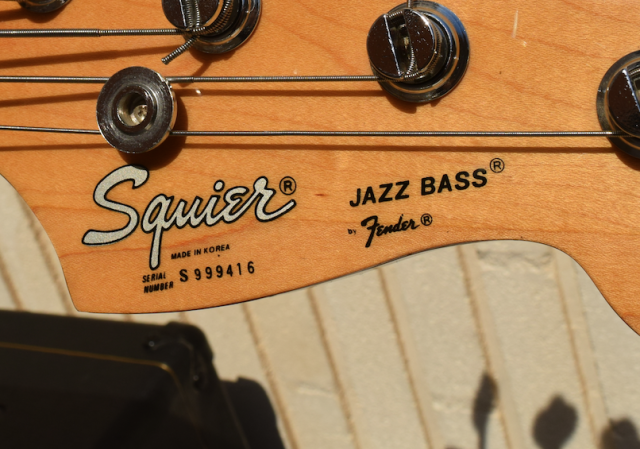 Squier Jazz Bass Korea 1989