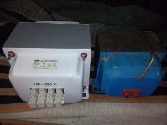 Transformadores de corriente 125v-220v (3000W+1500W)