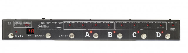 Switcher con MIDI Harley Benton FXL8 Pro