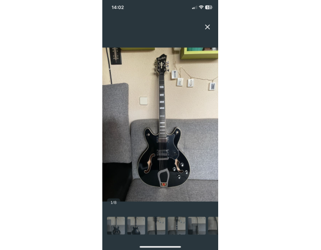 Hagstrom Viking Black