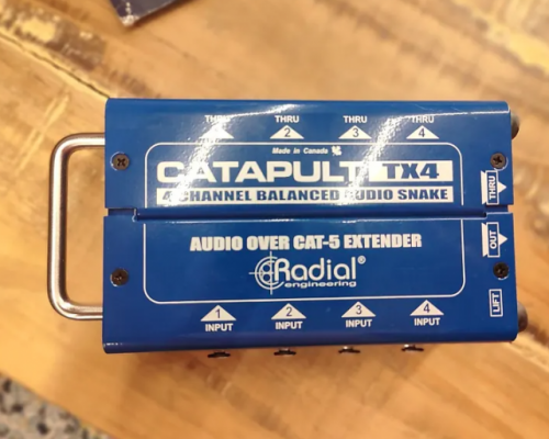 Sistema Radial Catapult de 4 canales TX4 + MINI RX