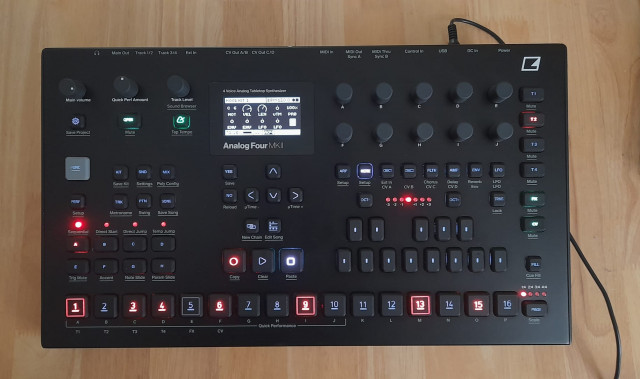 Elektron Analog Four MKII Black