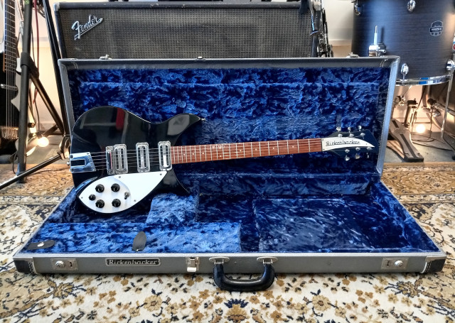 [[VIDEO]] Rickenbacker 63V350 Liverpool Jetglo del '98