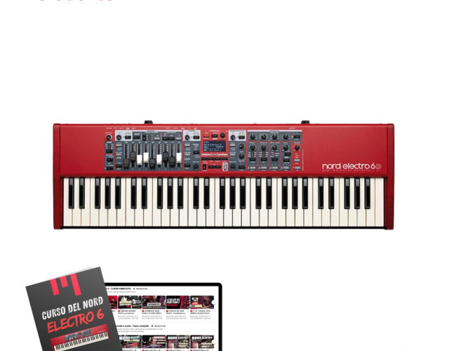 NORD ELECTRO 6D 61 - Nuevo con curso