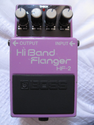 Boss HF-2 Hi-Band Flanger Japan 1986