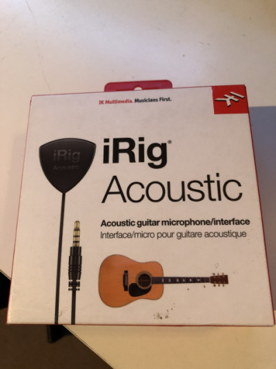 IRIG Acoustic Microfono interface para Apple / Android
