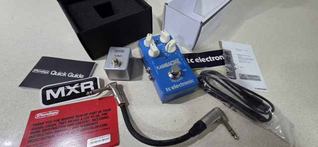Flashback + MXR tap tempo