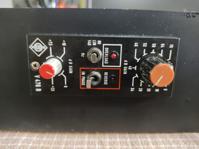 Neumann V476B - W491 Channel Strip