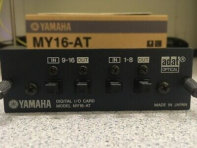Yamaha MY16AT      Targeta de expansión ADAT para mesas Yamaha