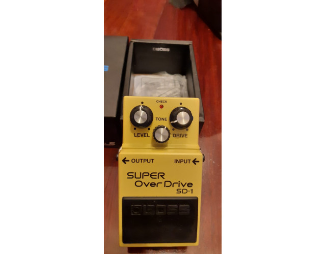 Boss Super Overdrive SD-1 como nuevo