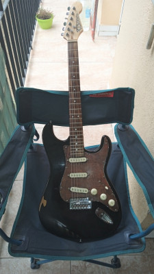 o cambio Stratocaster customizada
