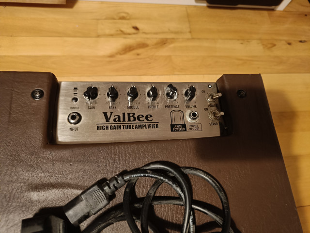 Ibanez Valbee con cono Line 6 y mods