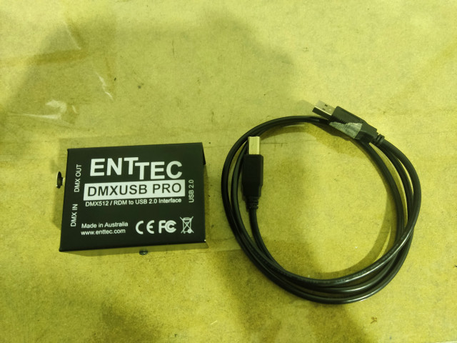 Enttec dmx usb pro