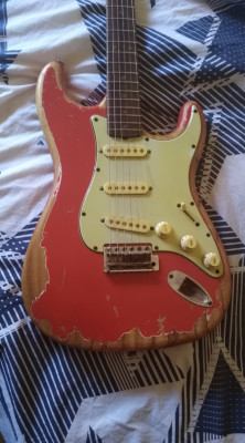 Stratocaster piezas Squier 80s