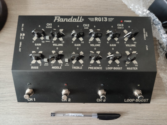 (O cambio) Randall RG13 pedal/preamp