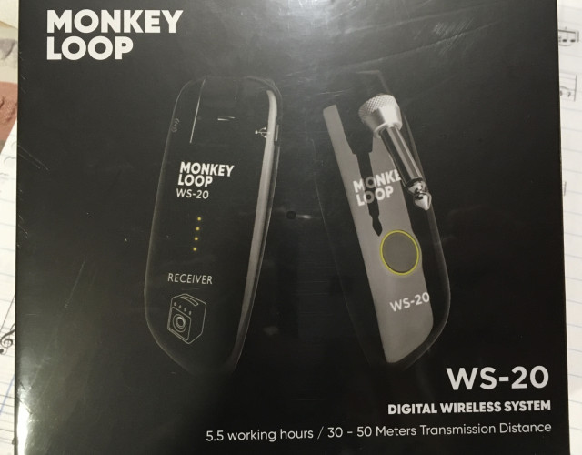 Sistema Inalámbrico para Guitarra o Bajo MONKEY LOOP WS-20