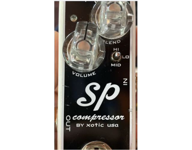 Xotic SP Compressor Pedal con caja original