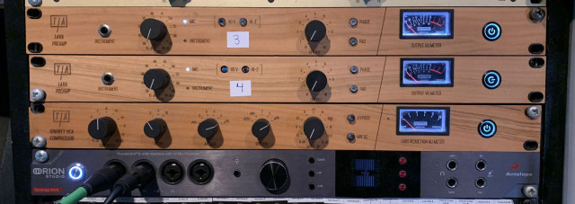 Último precio. Previos y compresor Tierra Audio LAVA Y GRAVITY