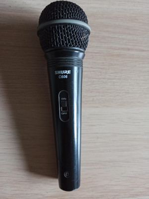 Micrófono shure c606
