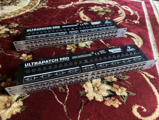 2x Behringer Ultrapatch Pro PX3000