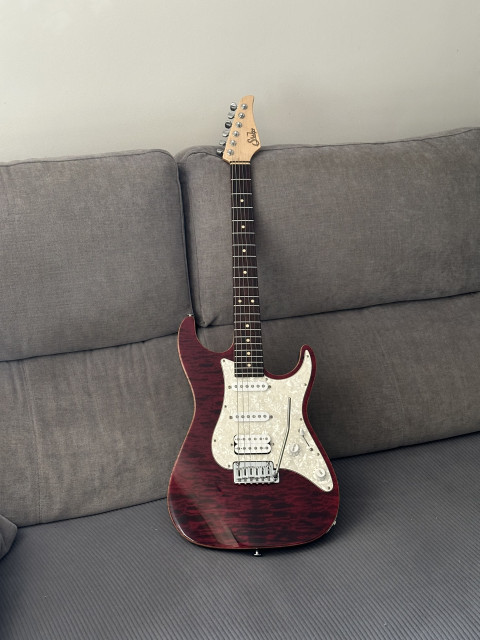 Suhr Standard Pro Chili Pepper Red 2017