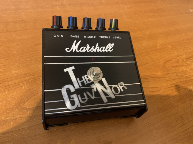 Pedal MARSHALL GUV'NOR original restaurado