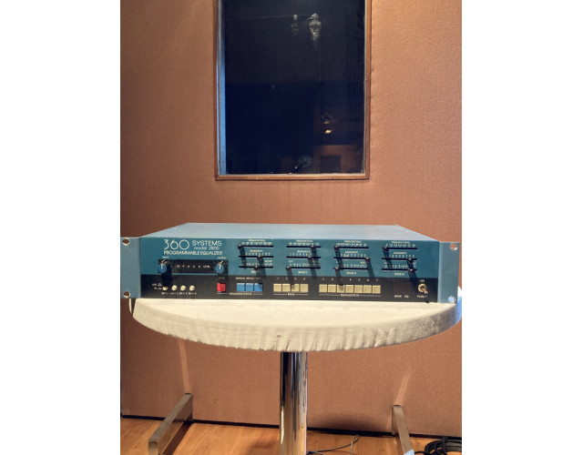 360 Systems Model 2800 Programmable Equalizer (Rare)