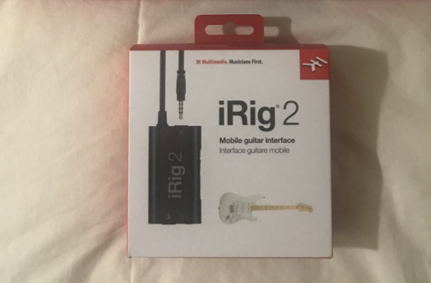 Interfaz móvil para guitarra iRig2