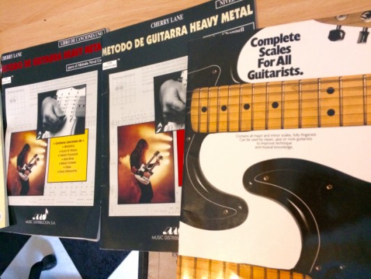 lote revistas didacticas guitarristas