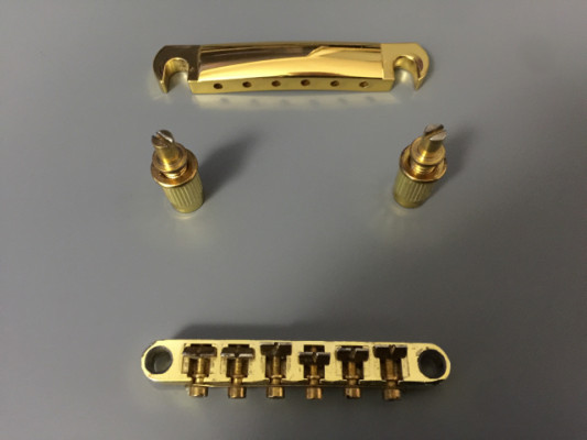 Puente y cordal Epiphone Les Paul Custom Gold