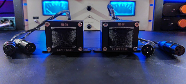 Matched Pair Kraftwerk M600 Transformadores: mezcla, suma y mastering