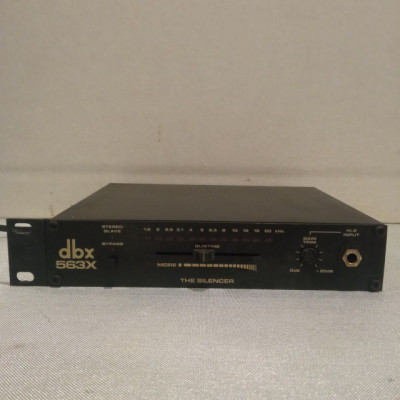 DBX 563 X - Silenciador, reducción de ruido, preamplificador instrumentos