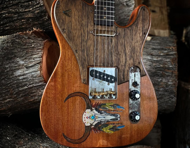 Telecaster Western- Pardo Guitars