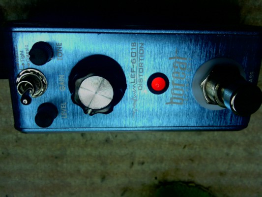 PEDAL BOREAL MICRO DISTORTION TRUE BYPASS