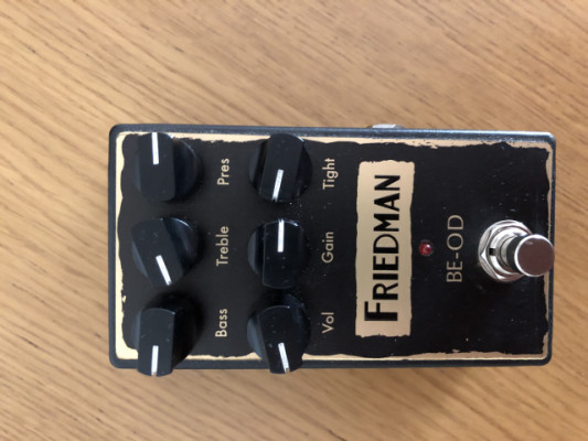 Pedal distorsion friedman be-od